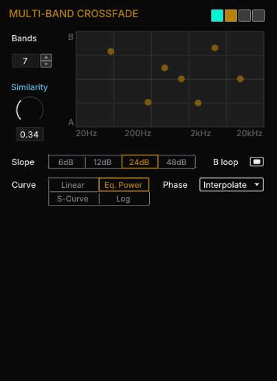 Parameter Panel — simple layout