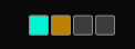 Memory Snapshots widget — empty, filled, and last-recalled states